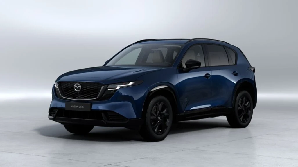 New Navy Blue colour makes its debut on the all-new Mazda CX-5
